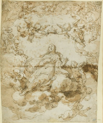Lot 44 - Attributed to Abraham Bloemaert (Dutch, 1564/66-1651)