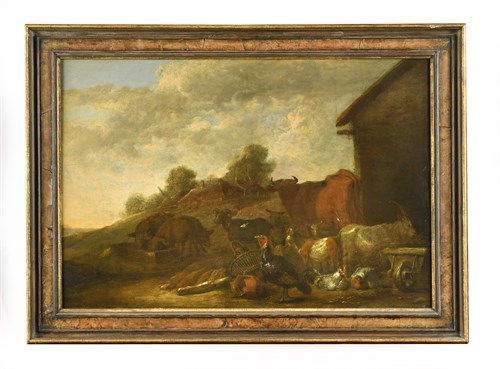 Lot 112 - Attributed to Cornelis Saftleven (Dutch, 1607-1681)