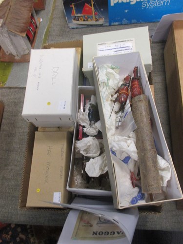 Lot 43 - Britains farm wagon No. 5F, boxed, together...