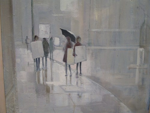 Lot 258 - Pamela Townshend (British, b. 1920) 'People...