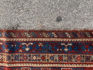 Lot 433 - A Qashqai rug