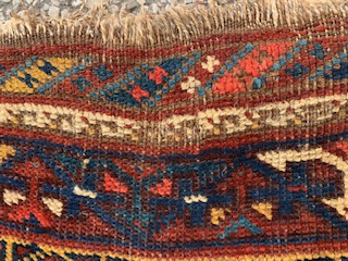 Lot 433 - A Qashqai rug