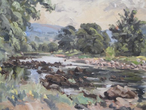 Lot 259 - Angus Bernard Rands (1922 - 1885) 'River...
