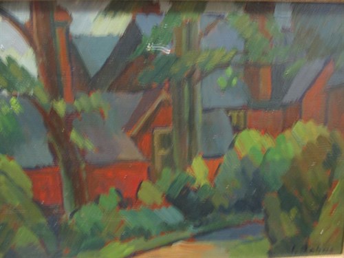 Lot 296 - Ivor Johns (British, 1924 - 1933) Buildings,...