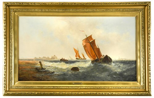 Lot 107 - George Knight (British, fl. 1872-1892),...