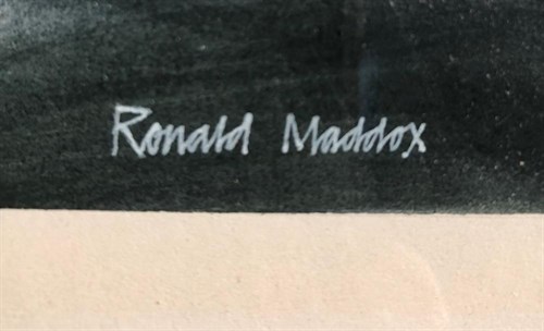 Lot 45 - Ronald Maddox, PPRI,  Hon.RWS,  Hon.RBA,  PS, FCSD (British, 1930-2018)