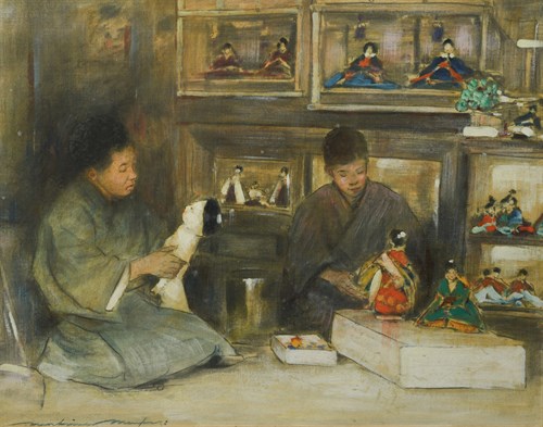 Lot 81 - Mortimer Luddington Menpes, RI, RBA, RE (Australian/British, 1855-1938)