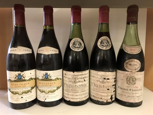 Lot 179 - Red Burgundy. Chambertin 1962 Cuvee Heritiers...
