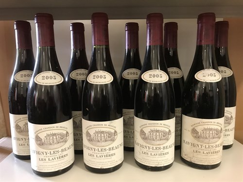 Lot 180 - Red Burgundy. Savigny-Les-Beaune 1er Cru 2005,...