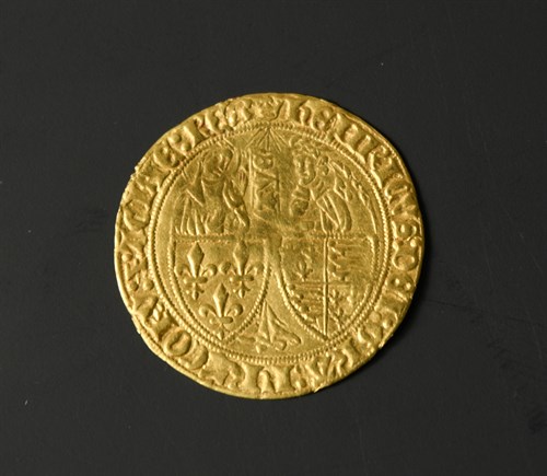Lot 272 - Henry VI, King of England and France (1422-53) gold Salut d'Or