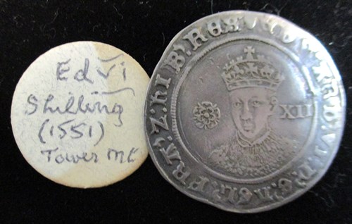 Lot 257 - Edward VI shilling (1547-53)