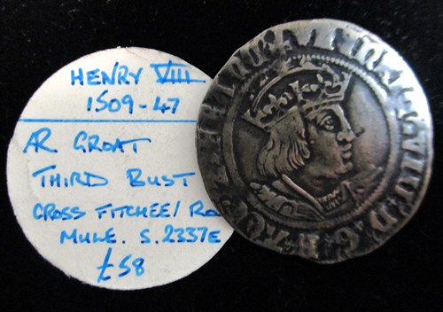 Lot 274 - Henry VIII second coinage (1526-44) groat