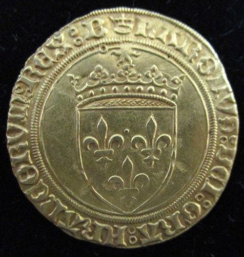 Lot 259 - France, Francis I (1515- 47) gold ecu d'or with dolphins