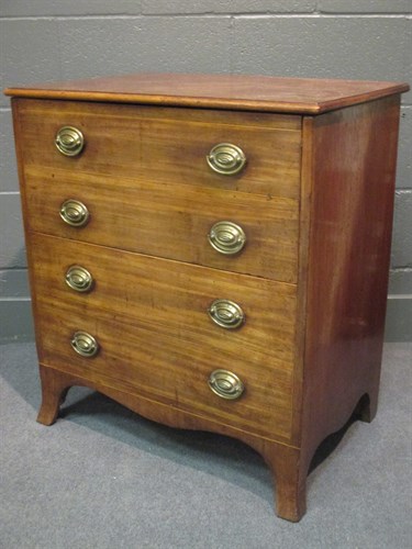 Lot 292 - A Regency mahogany commode converted into a...