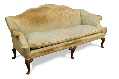 Lot 625 - A George II style sofa