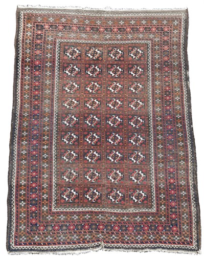 Lot 432 - A Beluchi rug