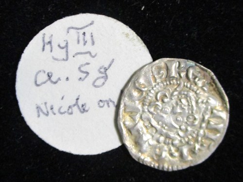 Lot 248 - Richard I penny F/VF (hole to eye), together...