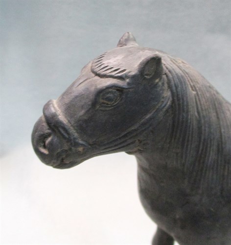 Lot 117 - A pair of Yuan or early Ming dynasty horses