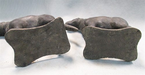 Lot 117 - A pair of Yuan or early Ming dynasty horses