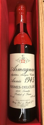Lot 477 - Armagnac 1945, Nismes Delclou, one bottle