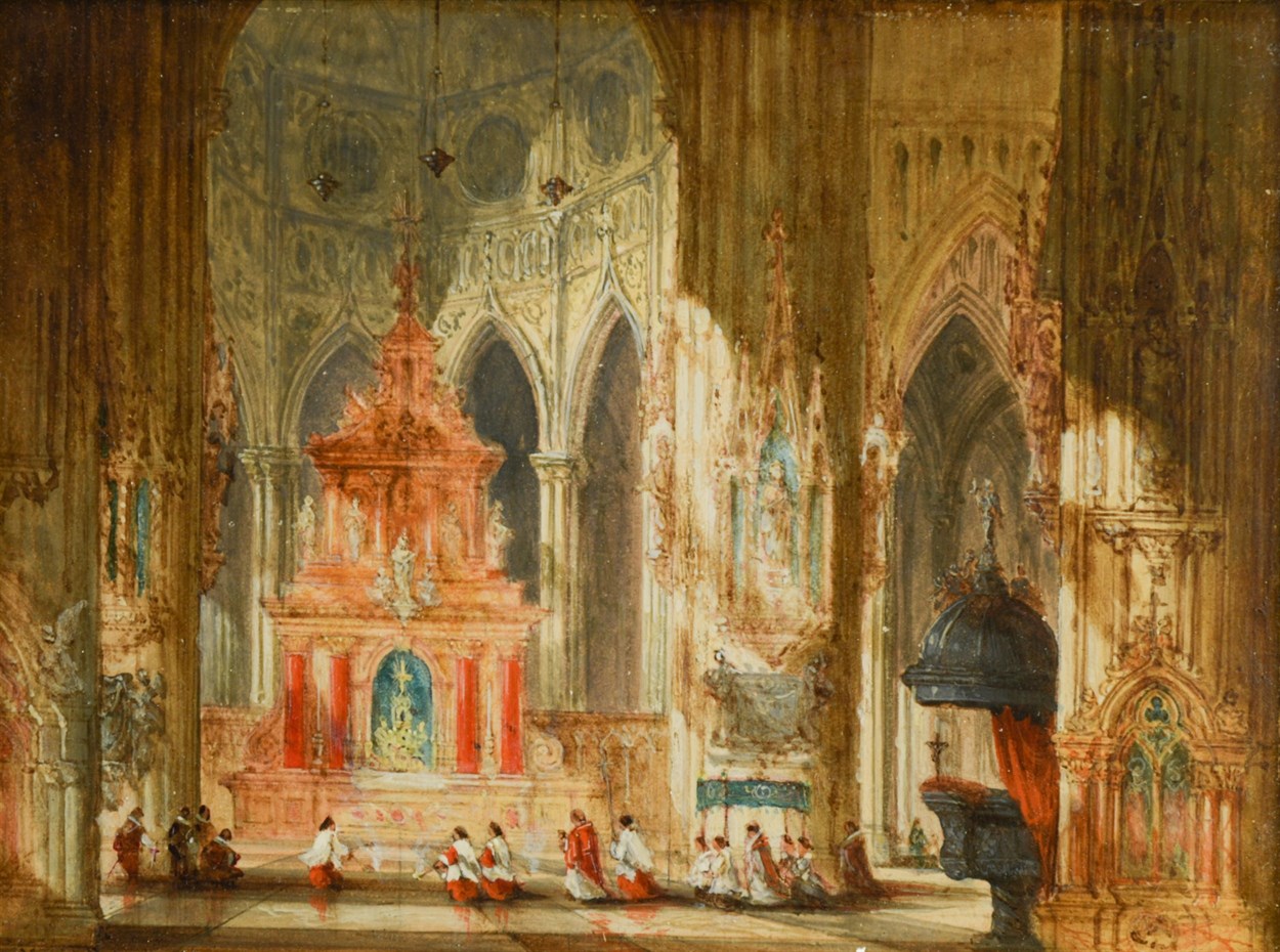 Lot 170 - David Roberts, RA (Scottish, 1796–1864)