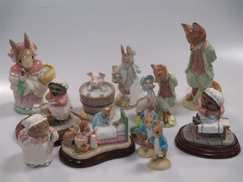 Lot 69 - A large collection of modern Beswick figures...