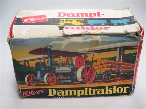 Lot 81 - A D409 Wilesco spirit fired live steam Showman'...