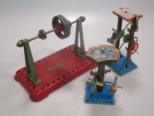 Lot 79 - A live steam plant and others, including a...