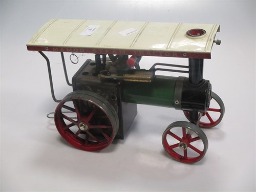 Lot 78 - A Mamod SR,1 live steam road roller , boxed,...