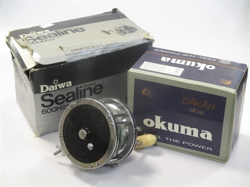 Lot 107 - A Daiwa Sealine 600H, deep sea reel, a Daiwa...