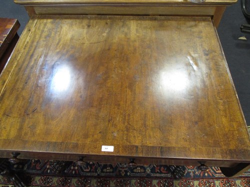Lot 460 - A William IV mahogany sofa table 75 x 148 x...