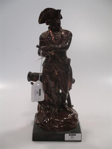 Lot 25 - Attributed to Wood and Caldwell, a part copper...