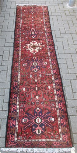 Lot 510 - A Karajeh runner 285 x 73cm