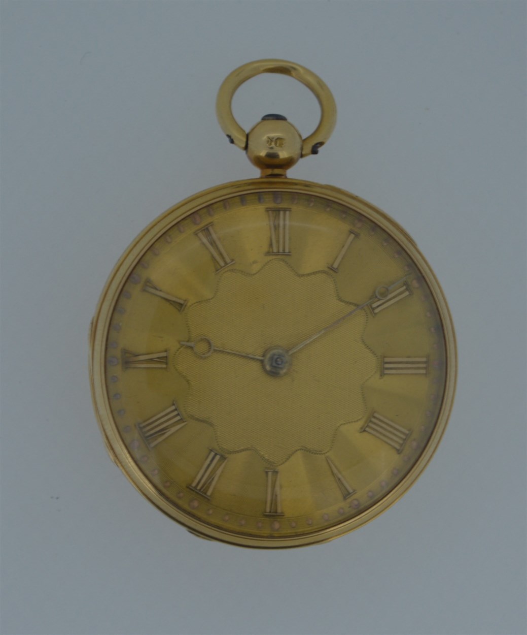 Lot 186 - Ino. Edmonds - A William IV 18ct gold open faced pocket watch