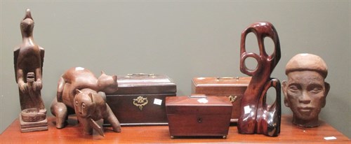 Lot 80 - Decorative objects, ornaments and boxes
