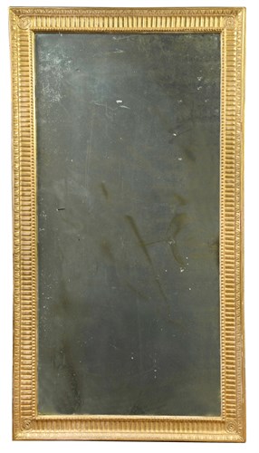 Lot 597 - A George III style gilt framed wall mirror