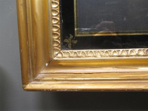 Lot 307 - A Verre eglomise framed print, 51 x 66cm