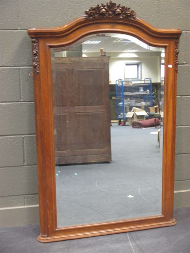Lot 410 - A French mirror, overall size is 155 x 102cm