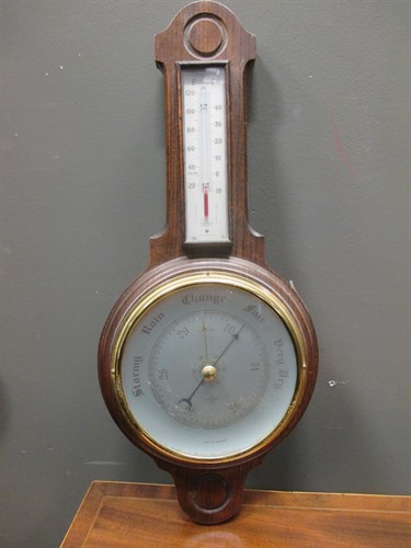 Lot 478 - A George IV mahogany cased 'Banjo' barometer...