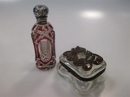 Lot 233 - An early 20th century Continental rock crystal...