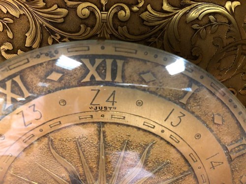 Lot 101 - Leroy & Fils, Paris, 'Just', an Art Deco gilt metal mantel timepiece