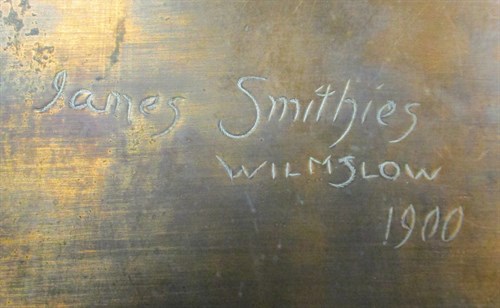 Lot 88 - An Arts & Crafts copper table casket by James Smithies, Wilmslow, 1900