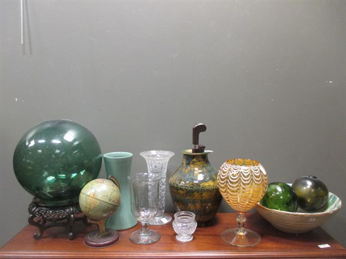 Lot 65 - Decorative china and glass, mainly 20th century