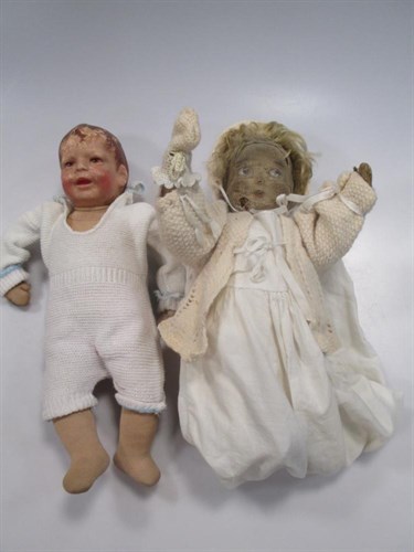 Lot 113 - Armand Marseille bisque head baby doll marked...