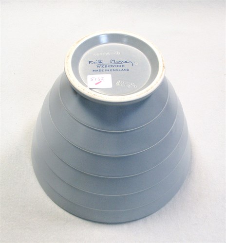 Lot 40 - Keith Murray for Wedgwood, a conical bowl