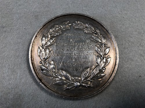 Lot 371 - A bronze medal for the 1891 German Exhibition in London