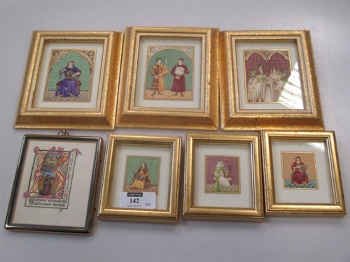 Lot 142 - Helen White (British, 20th century) five...
