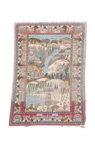 Lot 669 - A Prayer rug