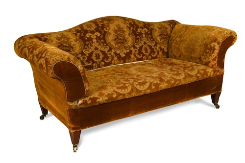 Lot 648 - A 19th century Howard Style sofa