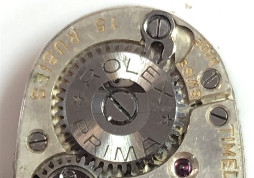 Lot 269 - Rolex - A lady's 18ct gold wristwatch